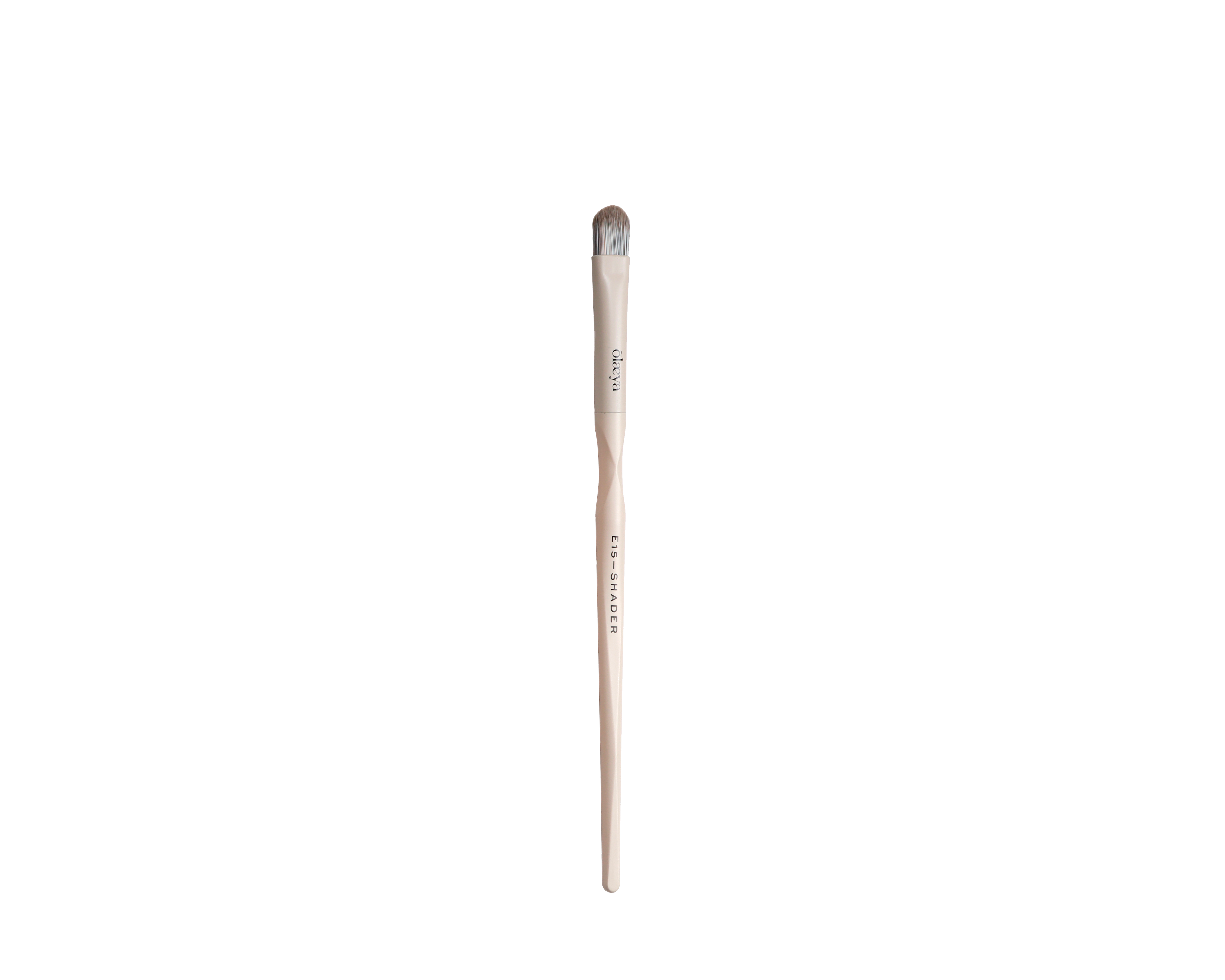 Pinceau shader Ergoglam Brush E15-SHADER beige Olaeya sur fond blanc