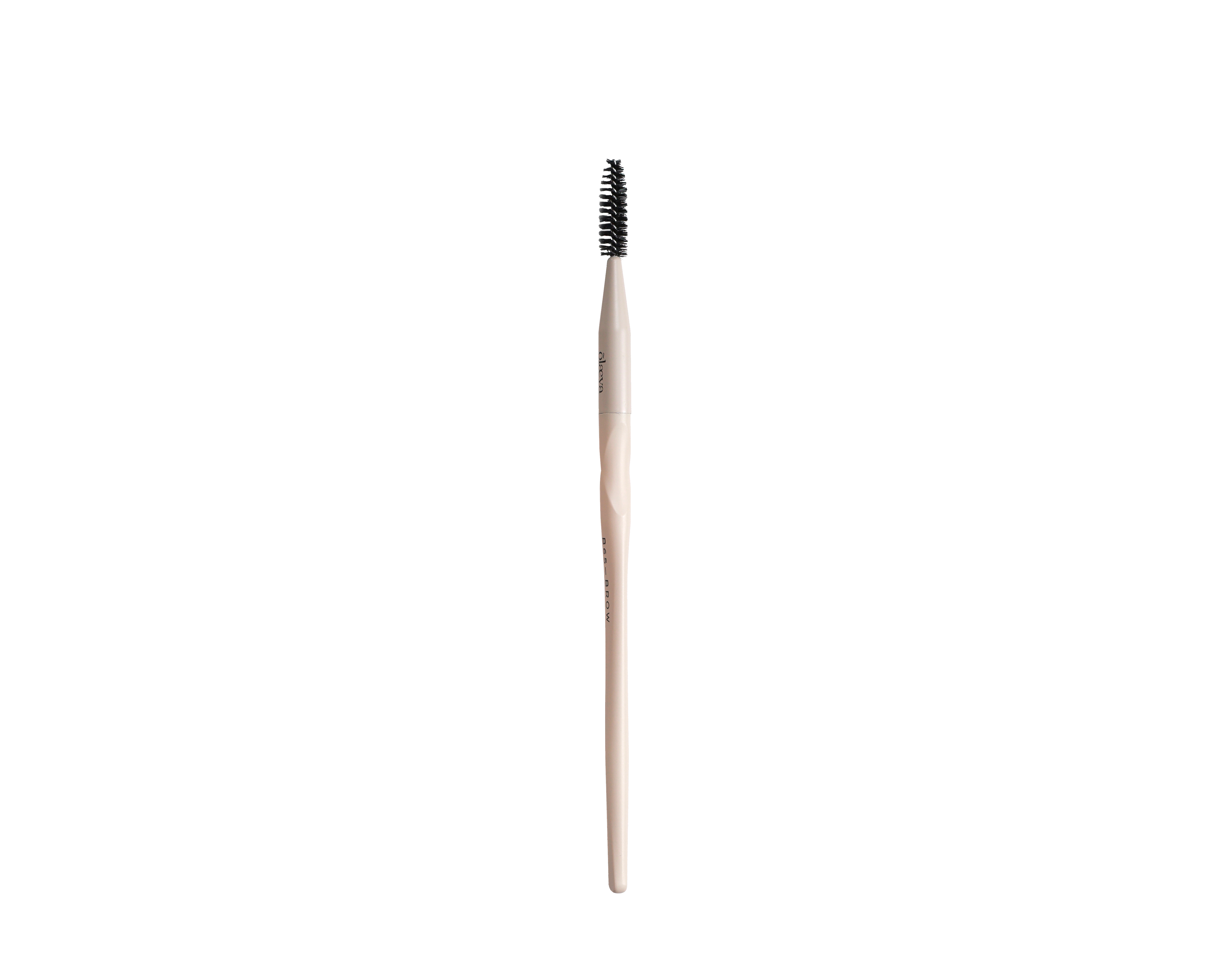 Pinceau sourcils Ergoglam Brush B65-BROW beige Olaeya sur fond blanc
